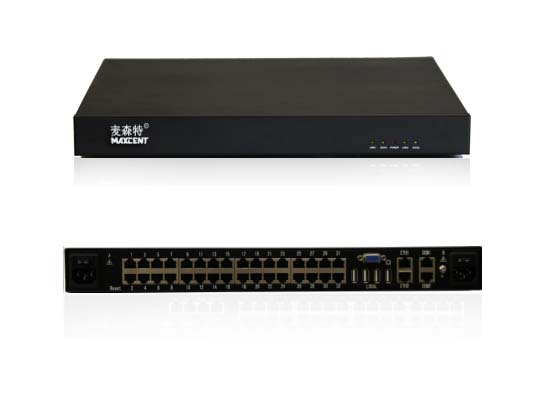 機架式32端口CAT5 (2/4遠(yuǎn)程1本地用戶)數(shù)字IPKVM切換器